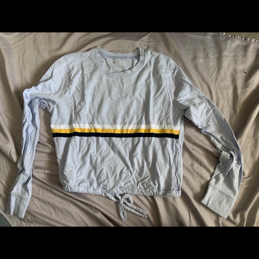 long sleeved crop top